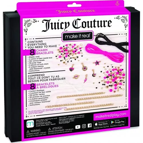 Juicy Couture DIY Swarovski Crystal Starlight Bracelets Multicolor Age-8 Years & Above