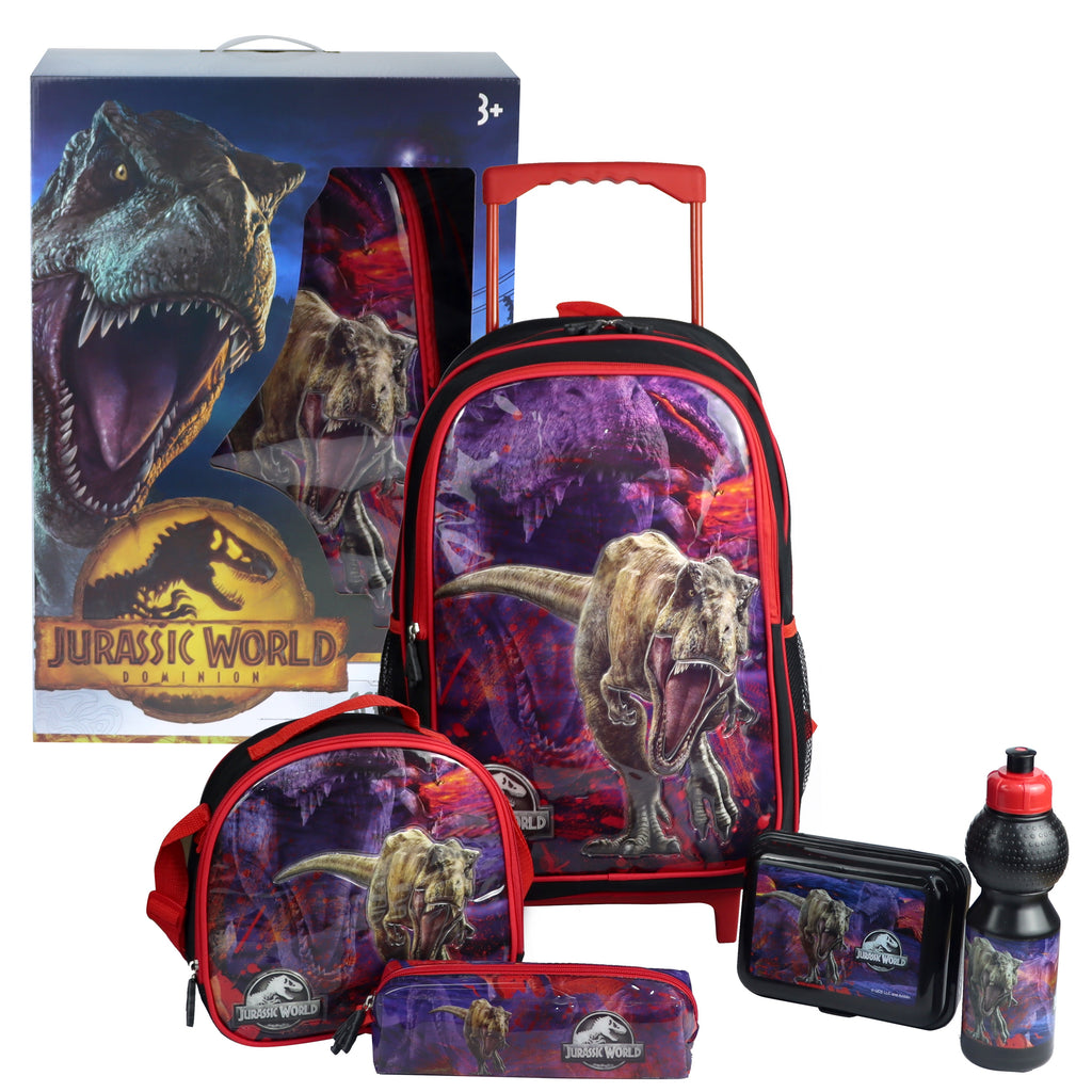 Jurassic World Strong 18-Inch Trolley Set 5 In 1 Multicolor Age-3 Years & Above