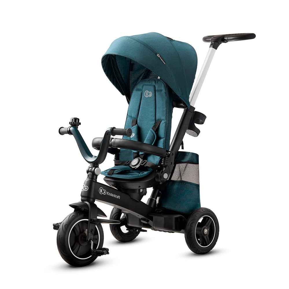 Kinderkraft Tricycle Easytwist Midnight Green Age 9M+