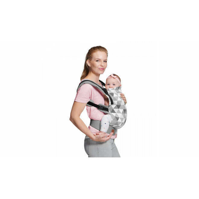 Kinderkraft Baby Carrier Nino Grey Age 3M+ Peekaboo