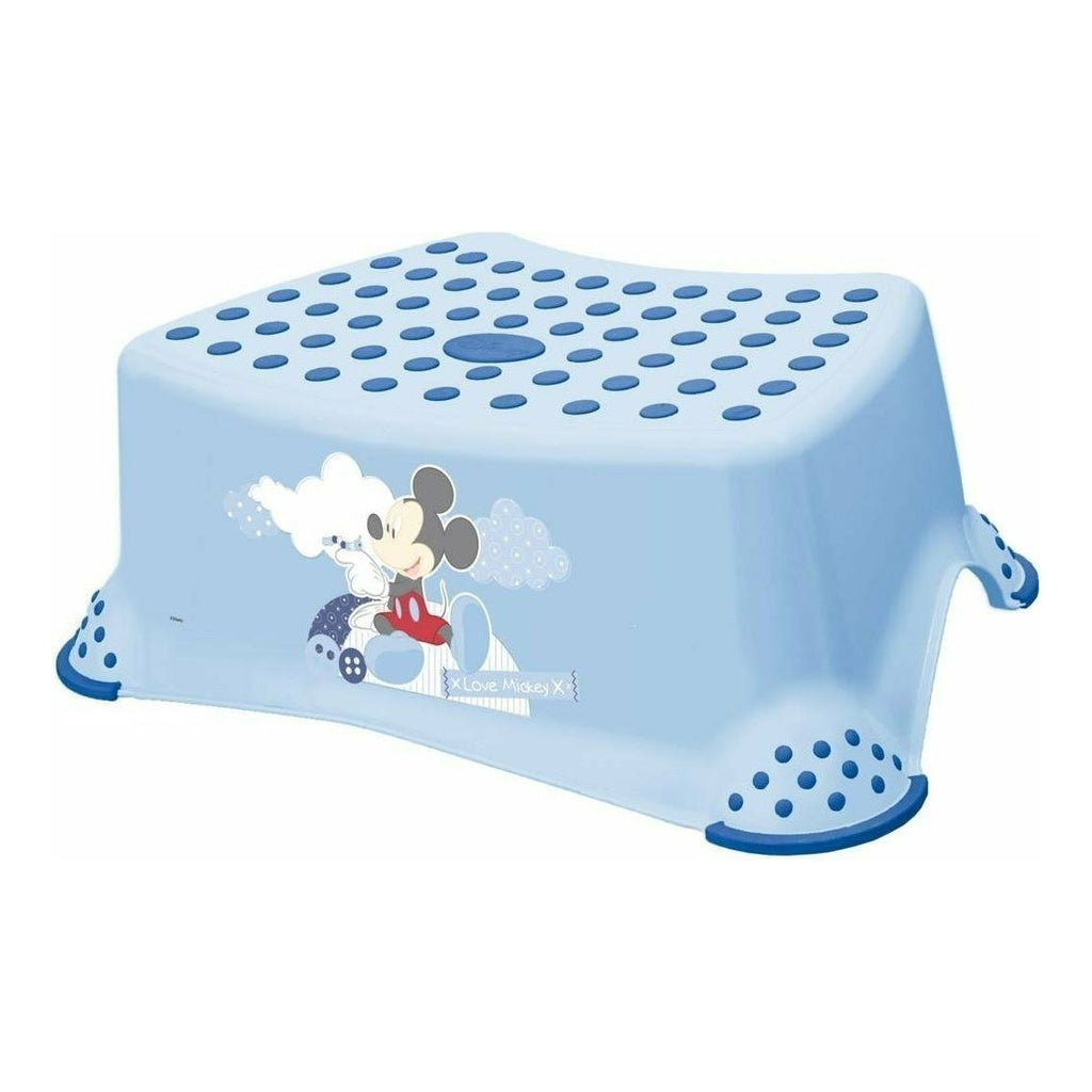 Keeeper Mickey & Minnie Double Step Stool With Anti-Slip Function Baby