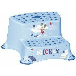 Keeeper Mickey & Minnie Double Step Stool With Anti-Slip Function Baby