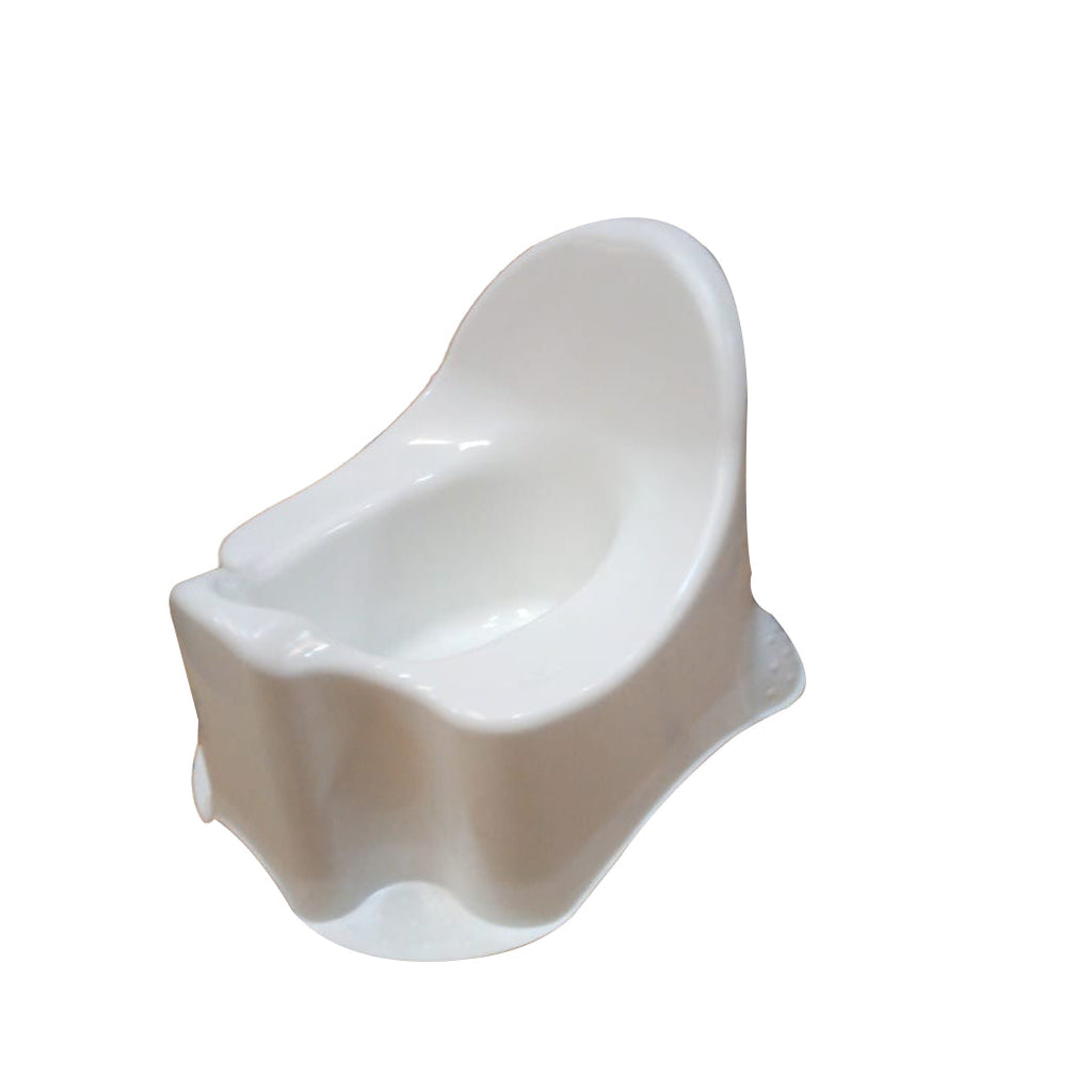 Keeeper Solid Potty Seat With Anti-Slip-FunctionWhite  Age- 18 Months to 3 Years