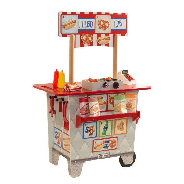 KidKraft My Ultimate Snack Stand with EZ Kraft Assembly Multicolor Age- 3 Years & Above