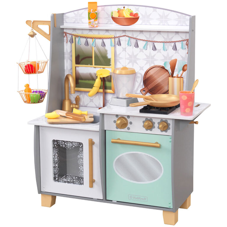 KidKraft Smoothie Fun Play Kitchen Multicolor Age- 3 Years & Above
