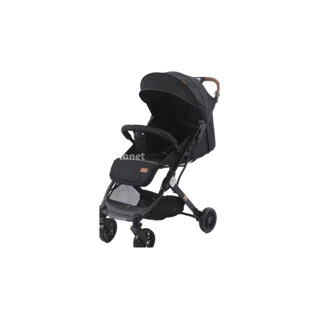 Kidilo Baby Stroller & Push Chair Traveller Stroller with Storage Basket Black/Grey Age- Newborn to 3 Years (Holds upto 24 Kg)