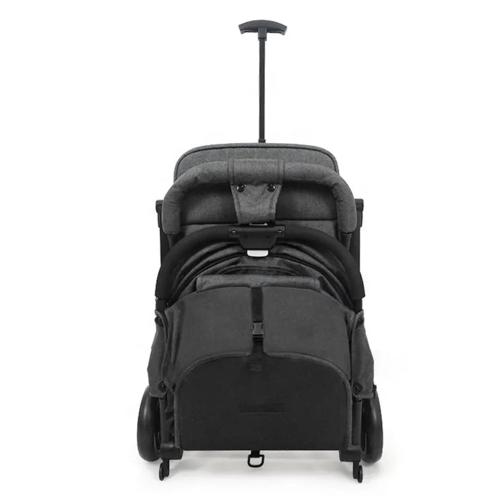 Kidilo Baby Stroller & Push Chair Traveller Stroller with Storage Basket Black/Grey Age- Newborn to 3 Years (Holds upto 24 Kg)