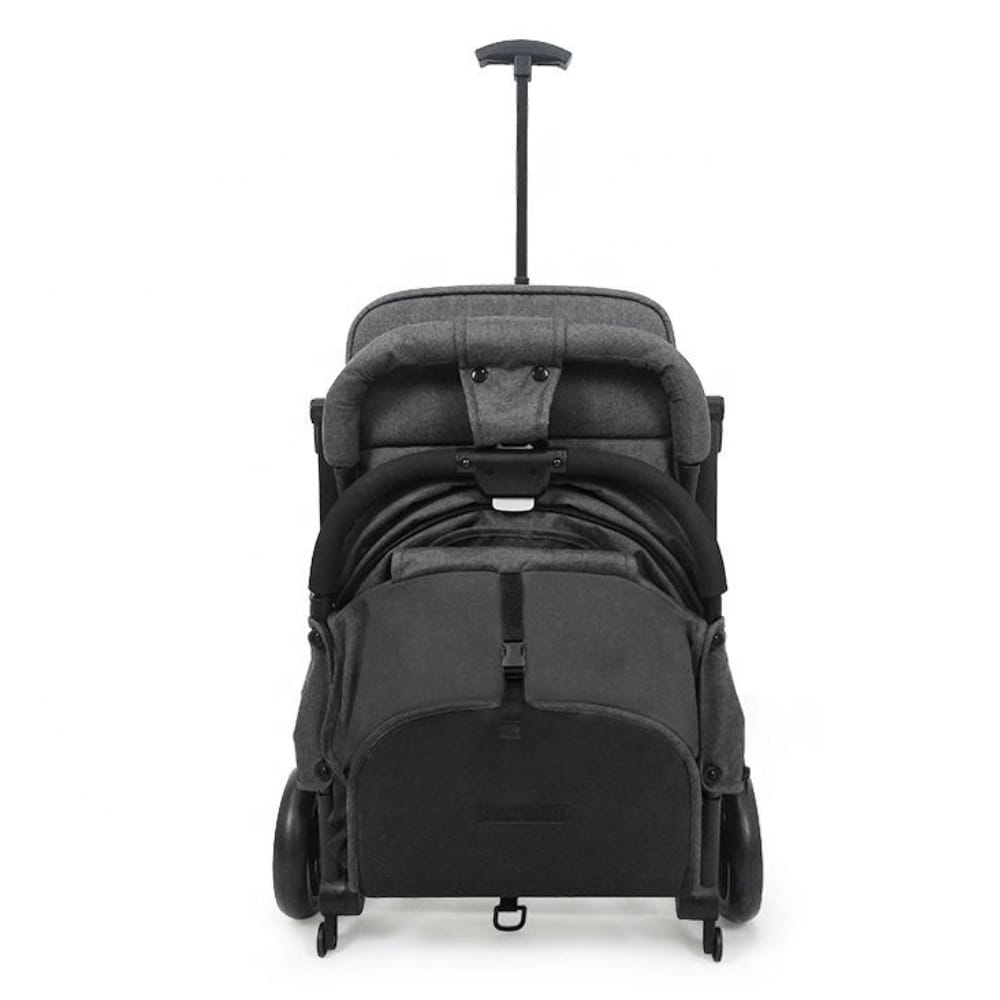 Kidilo Baby Stroller & Push Chair Traveller Stroller with Storage Basket Black/Grey Age- Newborn to 3 Years (Holds upto 24 Kg)
