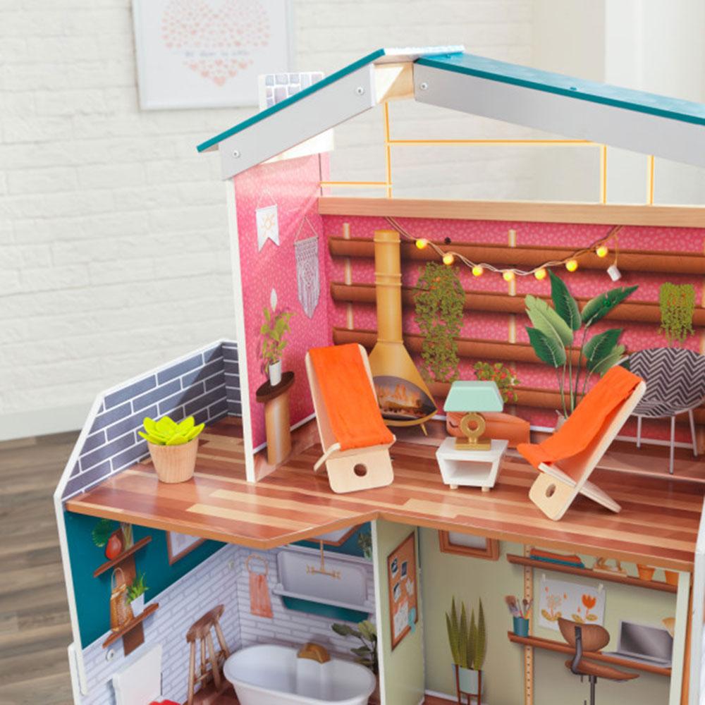 Kidkraft Marlow Dollhouse with EZ Kraft™ Assembly Age 3Y+ 