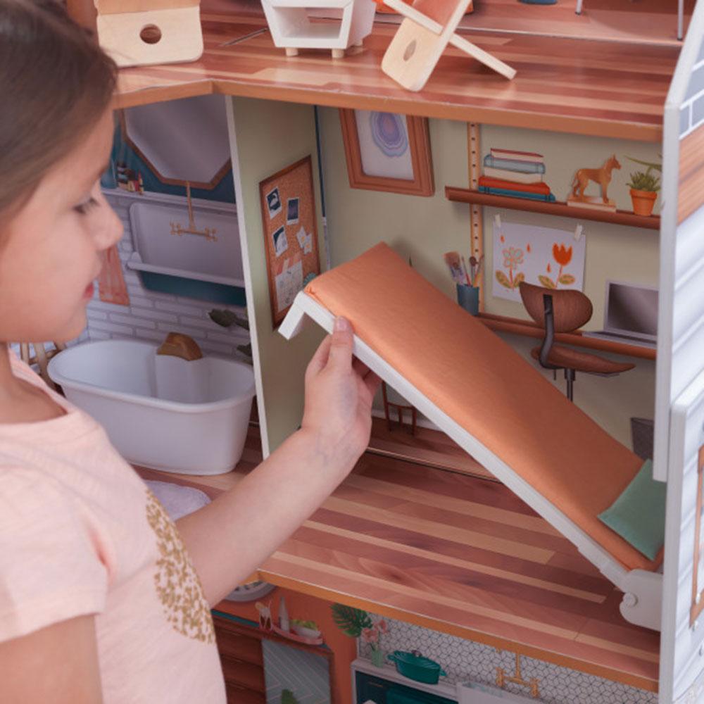 Kidkraft Marlow Dollhouse with EZ Kraft™ Assembly Age 3Y+ 
