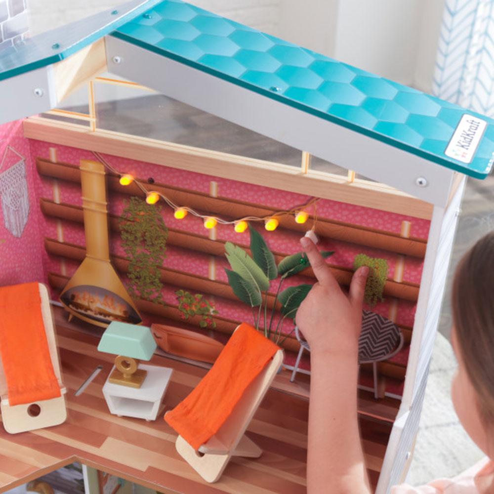 Kidkraft Marlow Dollhouse with EZ Kraft™ Assembly Age 3Y+ 