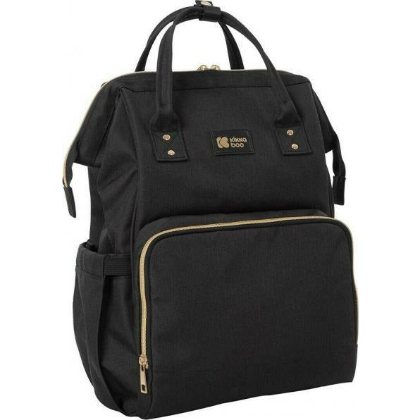 Kikkaboo Mama Bag Siena Black & Gold Unisex