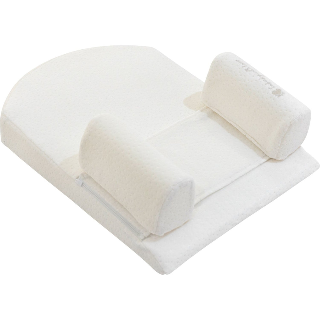 Kikkaboo Memory Foam Sleep Positioner White Velvet Age 0-6M Unisex