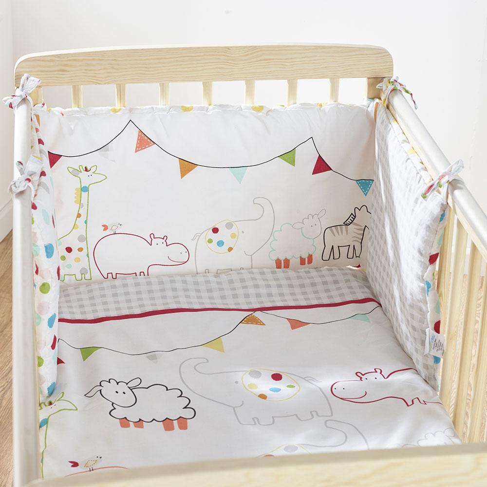 Kinder Valley Animal Journey Quilt and Bumper Set Age 0Y Multi