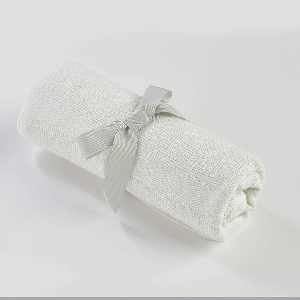 Kinder Valley Cream Bamboo Cellular Blanket Age 0Y Cream
