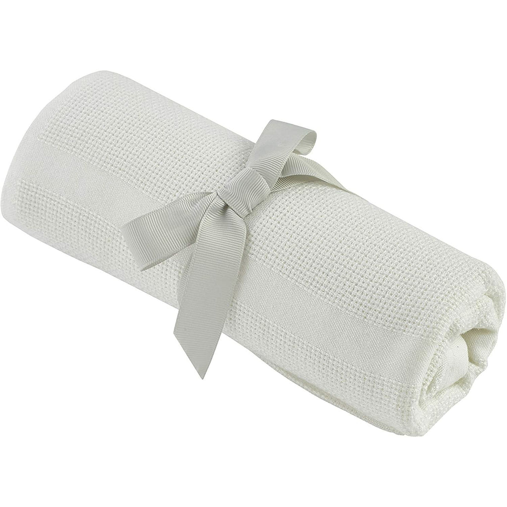 Kinder Valley Cream Bamboo Cellular Blanket Age 0Y Cream