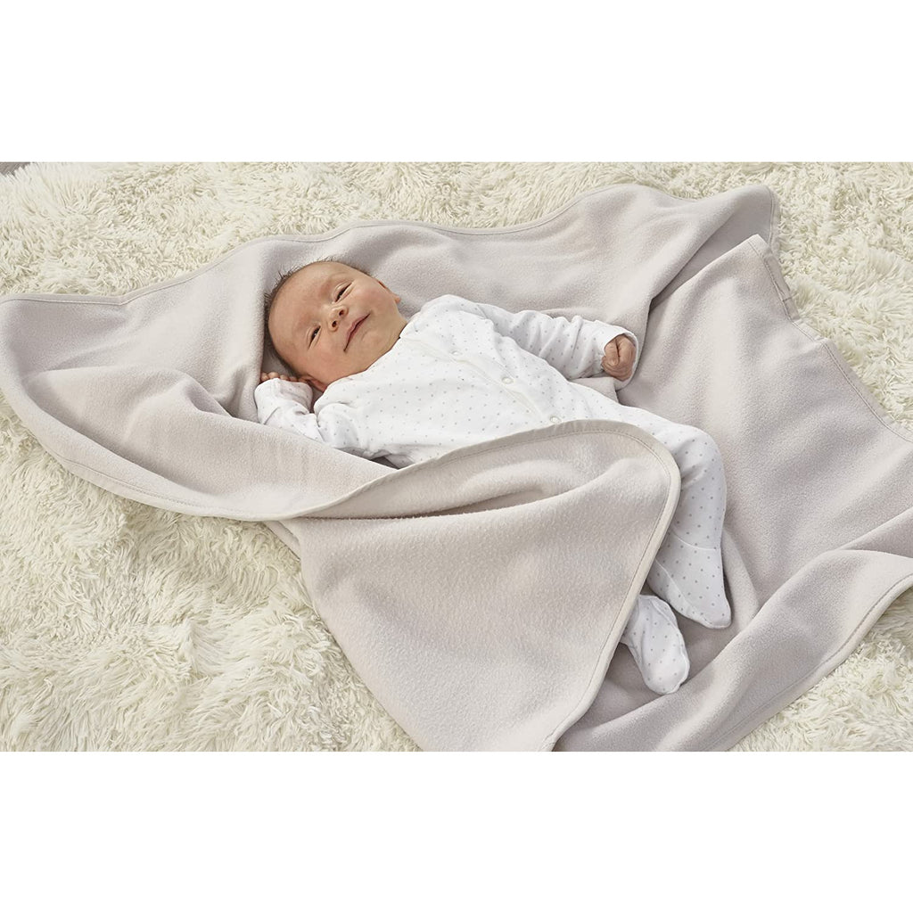 Kinder Valley Grey Fleece Blanket Grey Age-Newborn & Above
