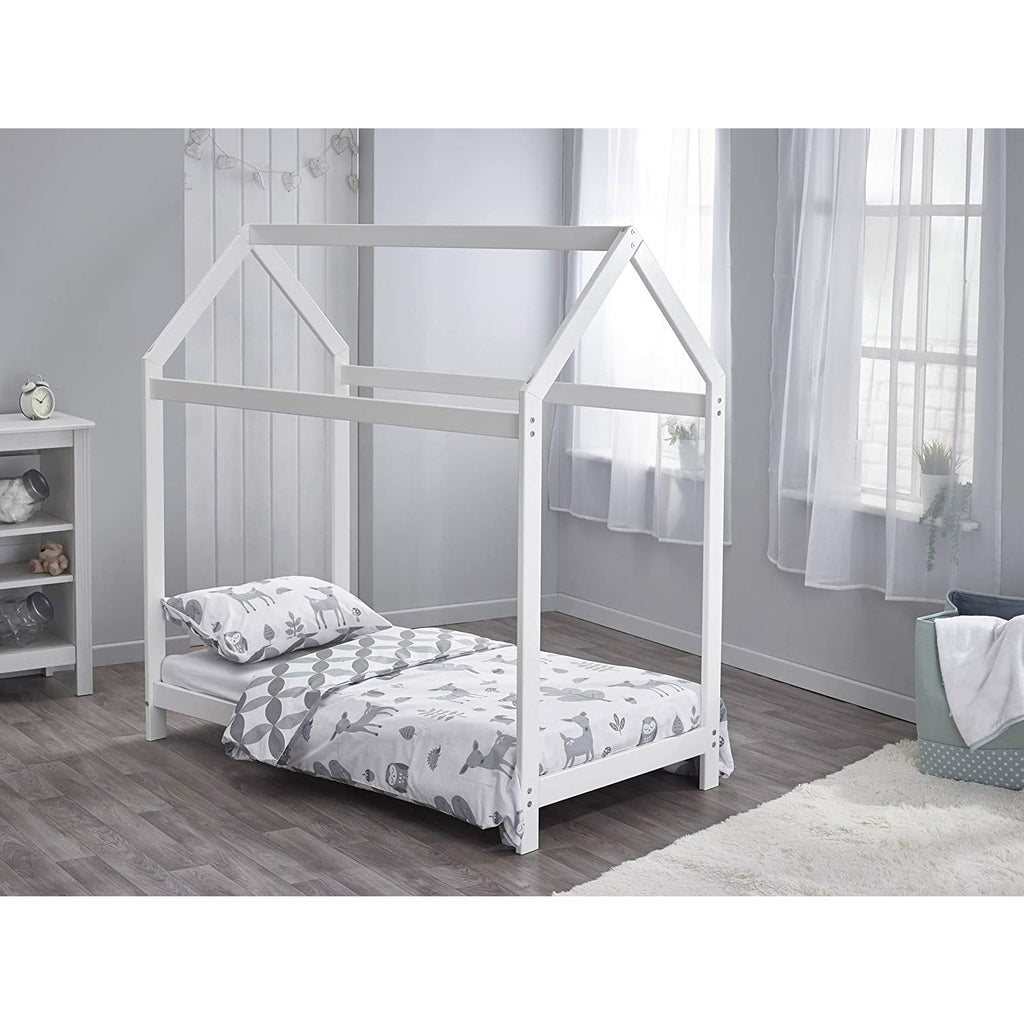 Kinder Valley Harper Toddler Bed House White Age-3 Years & Above