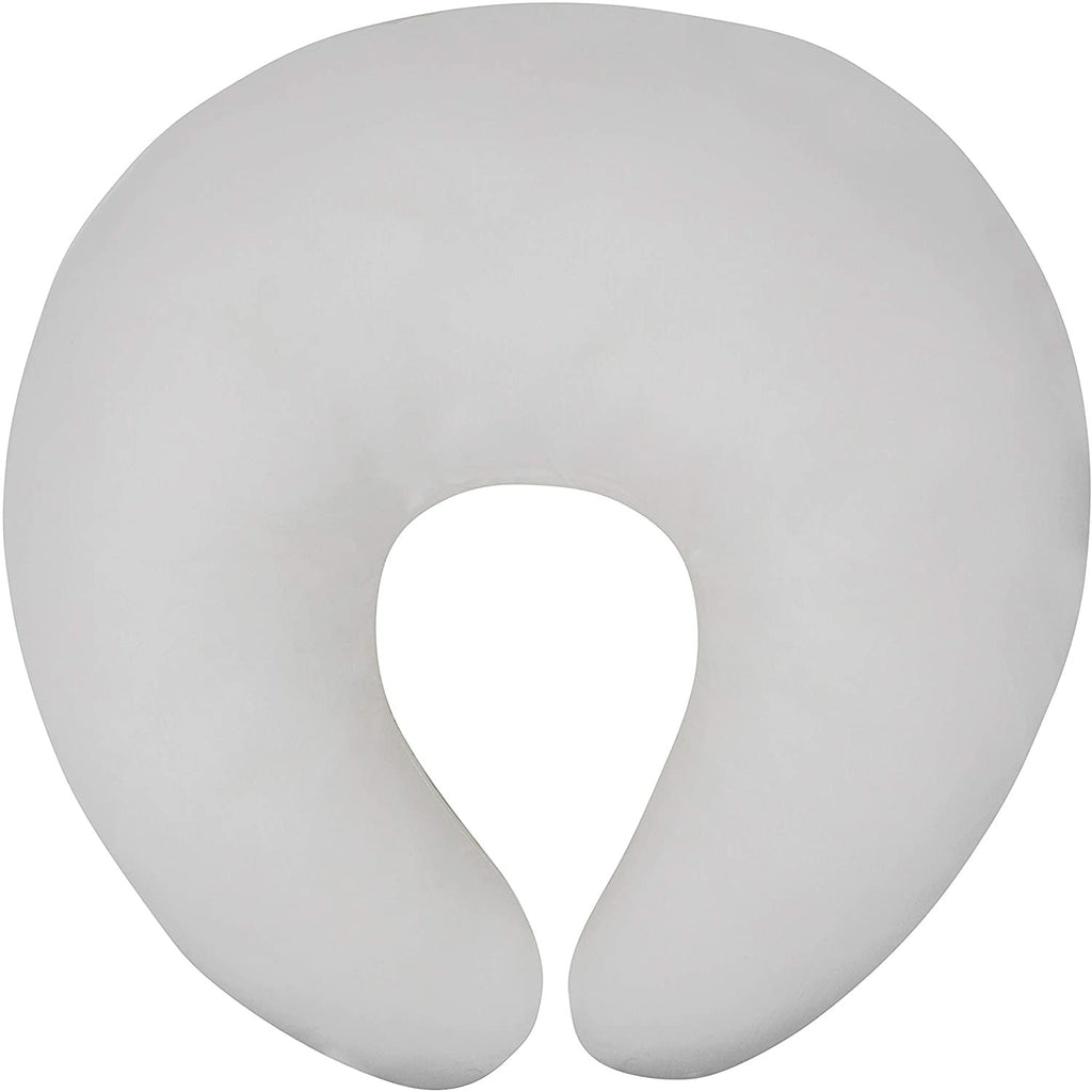 Kinder Valley Plain White Donut Pillow  Age 0Y White