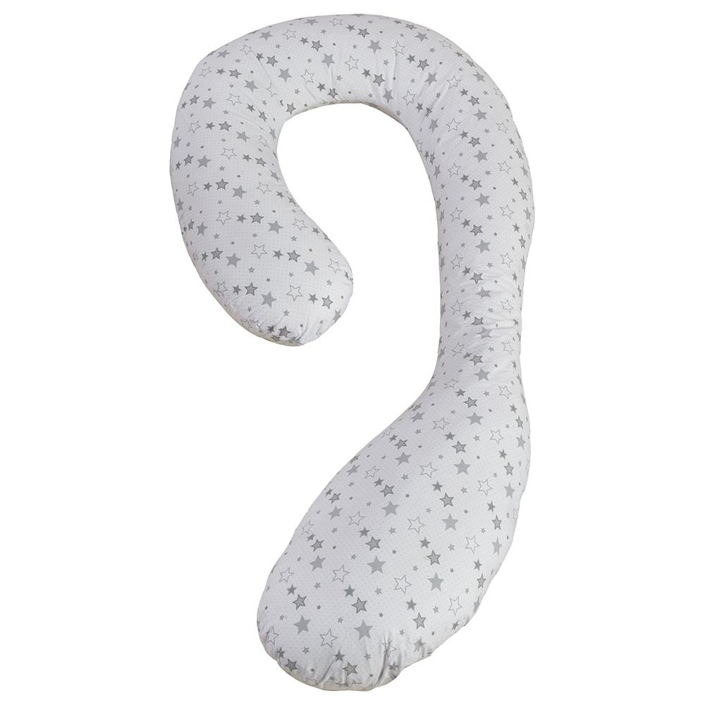 Kinder Valley Silver Star 9ft Maternity Caterpillow Age 0Y Grey