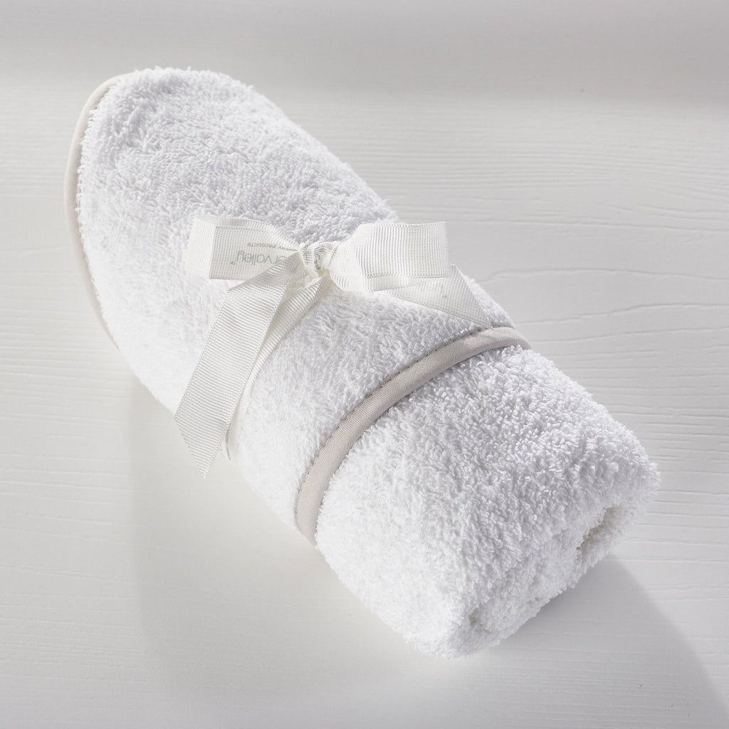 Kinder Valley White Hooded Towel Age 0Y White