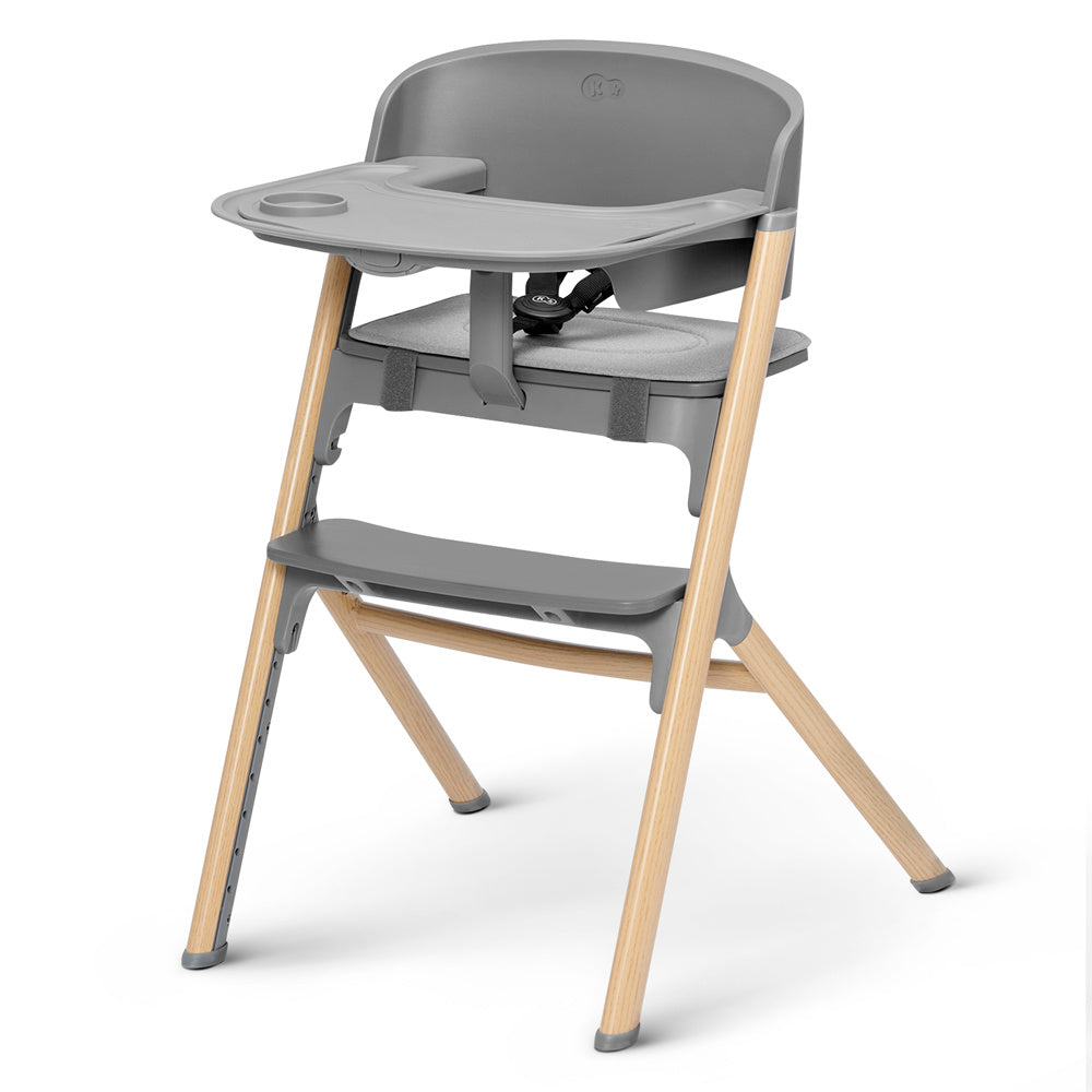 Kinderkraft 3-in-1 Igee Feeding High Chair Wooden Age- 6 Months upto 110kgs