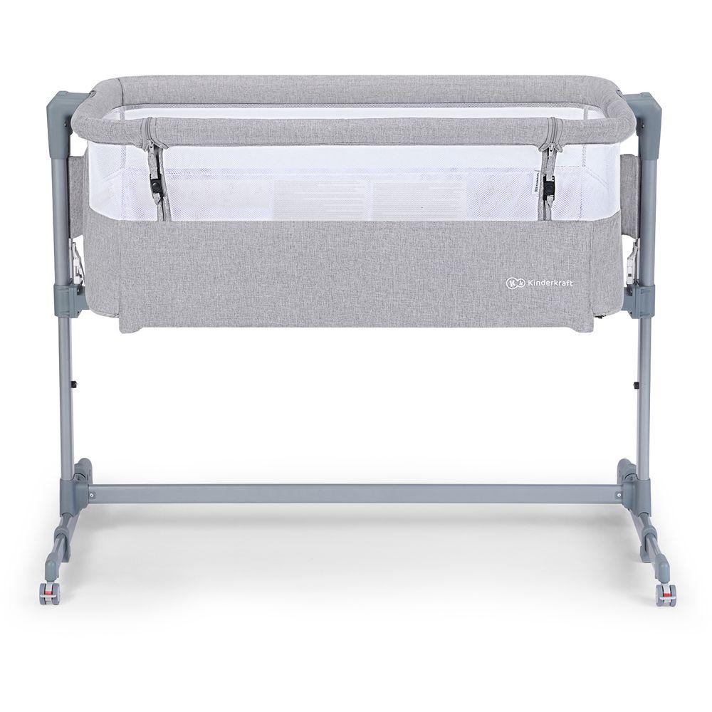 Kinderkraft Baby Cot Neste Air Grey Age 0-18M
