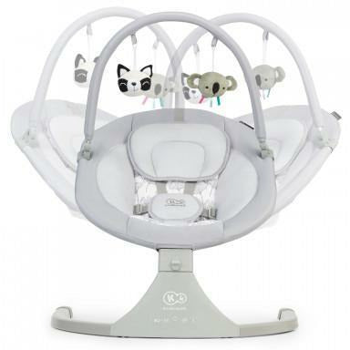 Kinderkraft Baby Rocker Luli Grey Age Up To 9Kg