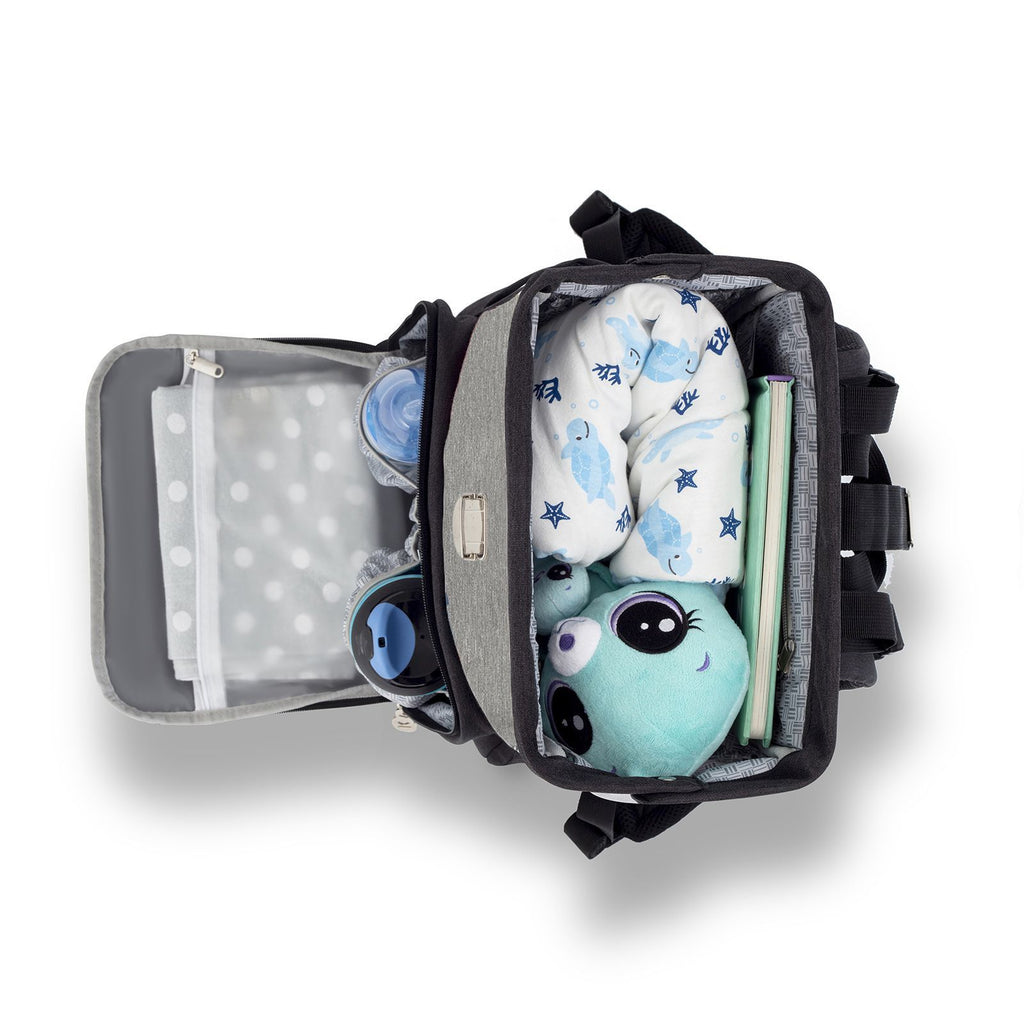 Kinderkraft Backpack Molly Black Age 0+
