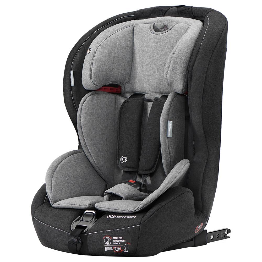 Kinderkraft Car Seat Safety-Fix Black/Gray With Isofix System Age 9-36Kg