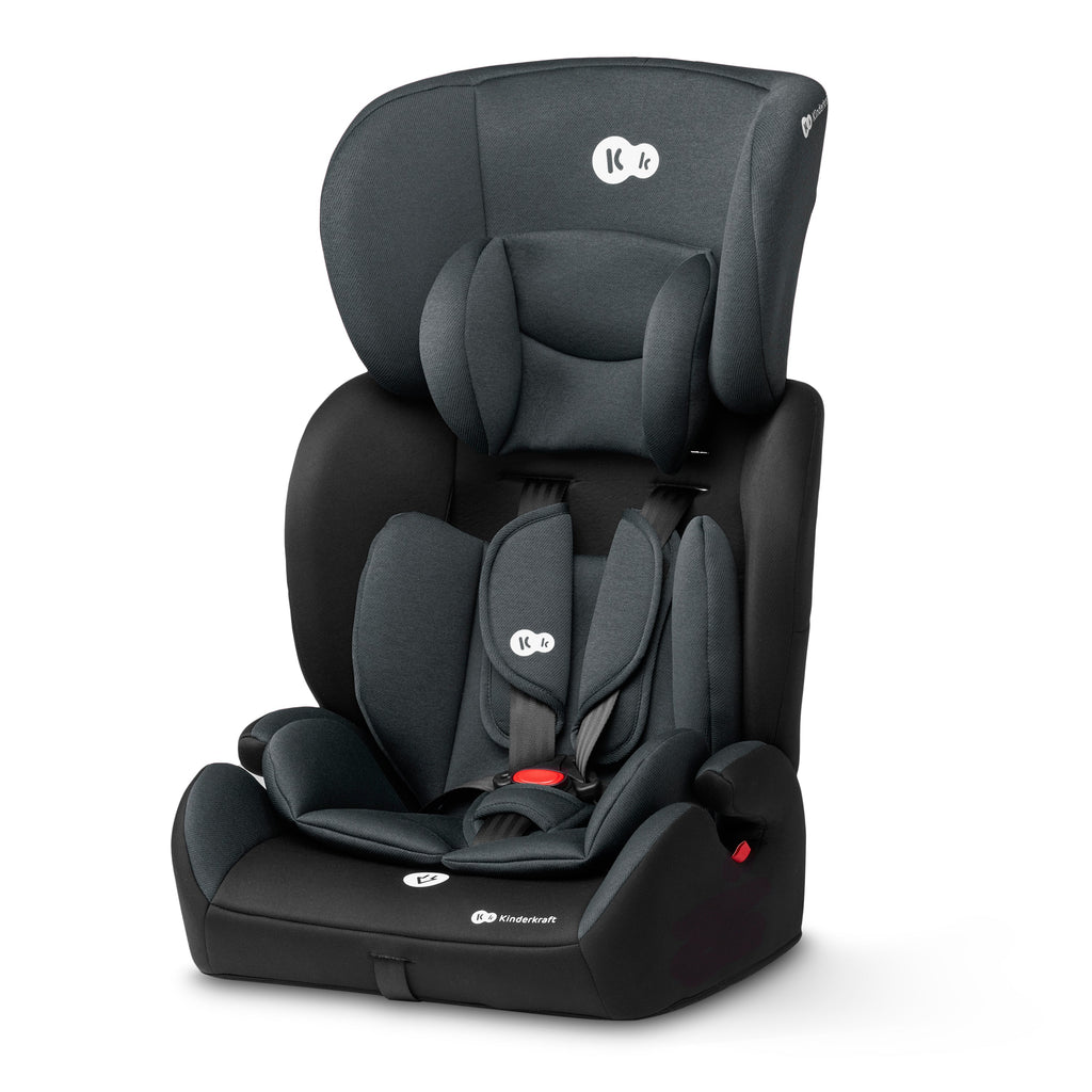 Kinderkraft Comfort Up 2 Car Seat Black Graphite Age- 9 Months & Above (Holds from 9 Kgs upto 36 Kgs)