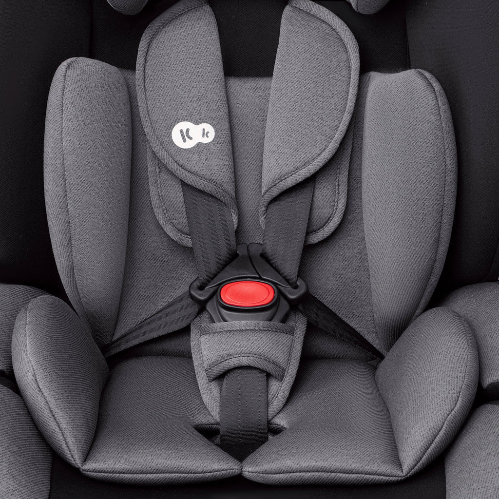 Kinderkraft Comfort Up 2 Car Seat Grey Silver Age- 9 Months & Above (Holds from 9 Kgs upto 36 Kgs)