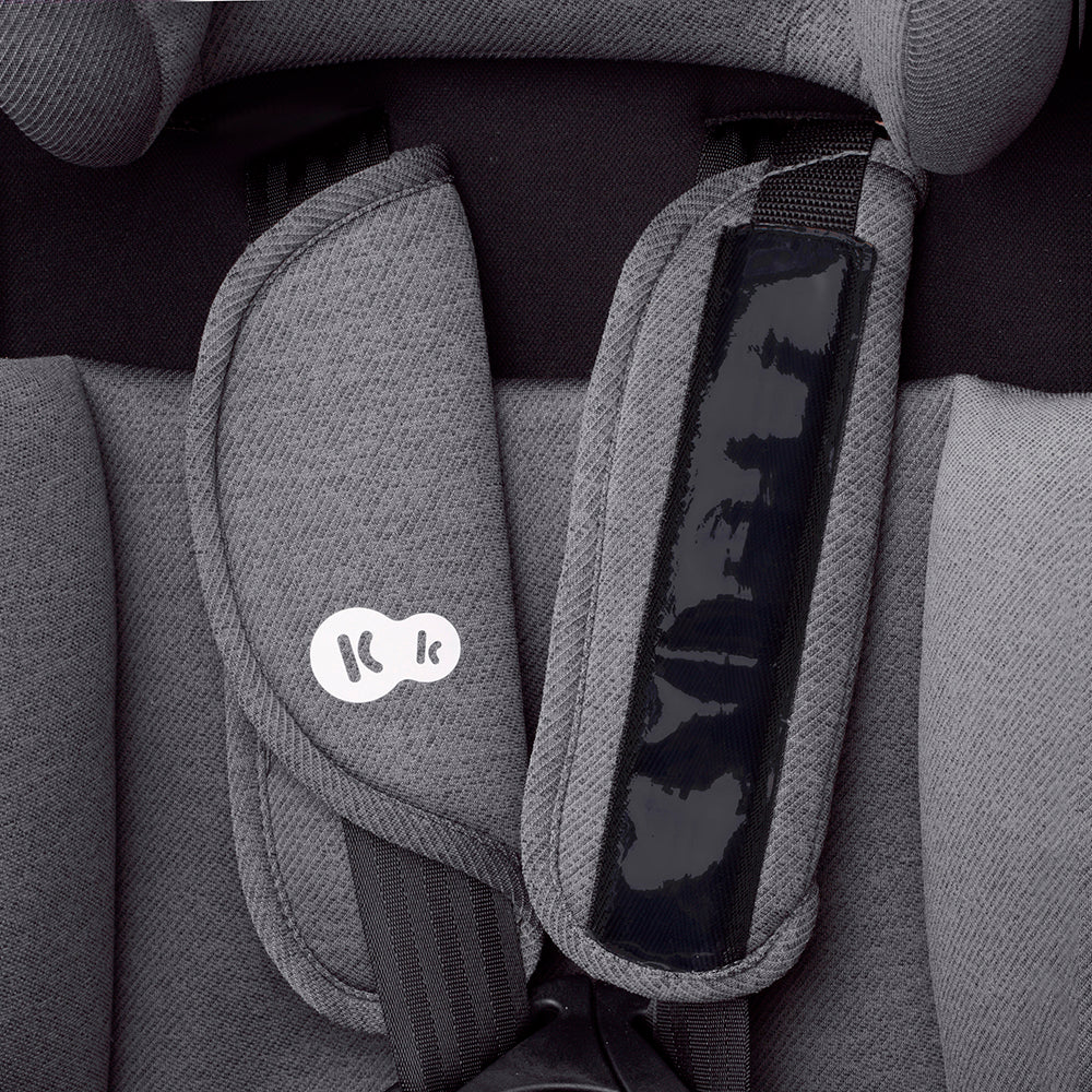 Kinderkraft Comfort Up 2 Car Seat Grey Silver Age- 9 Months & Above (Holds from 9 Kgs upto 36 Kgs)