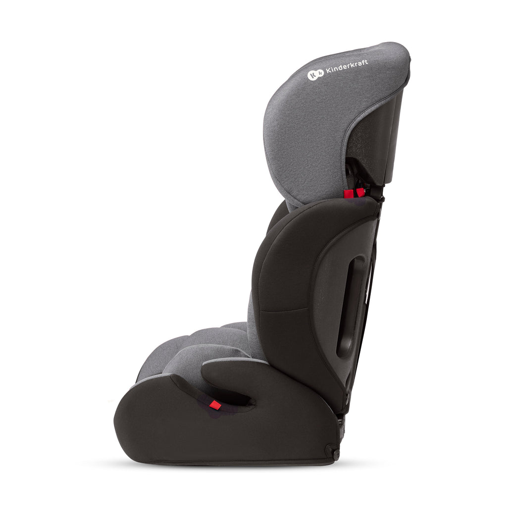 Kinderkraft Comfort Up 2 Car Seat Grey Silver Age- 9 Months & Above (Holds from 9 Kgs upto 36 Kgs)
