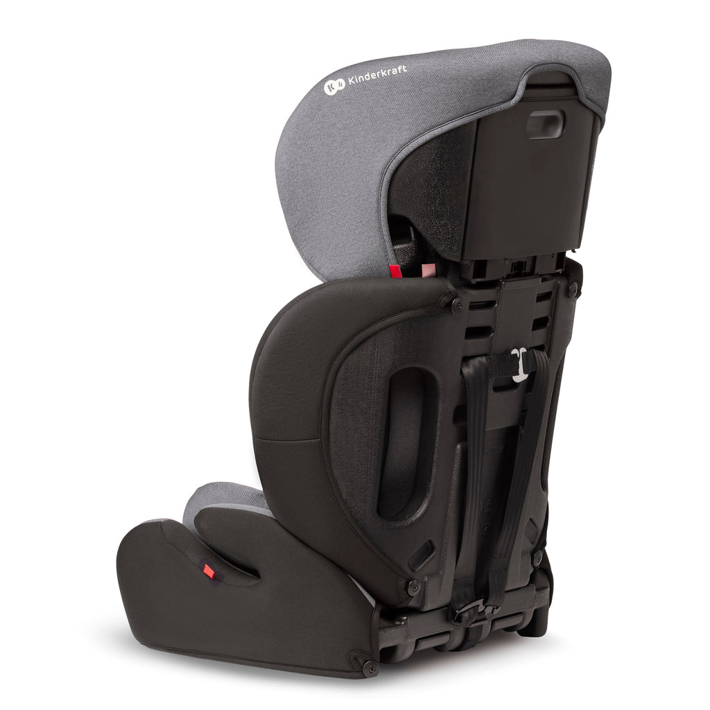Kinderkraft Comfort Up 2 Car Seat Grey Silver Age- 9 Months & Above (Holds from 9 Kgs upto 36 Kgs)
