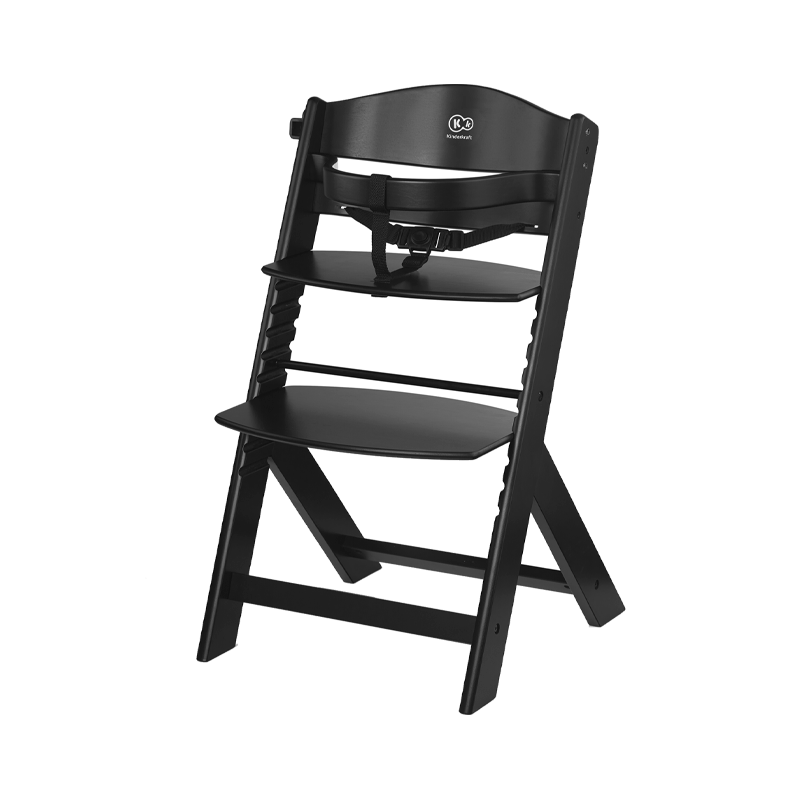 Kinderkraft Enock Highchair Black Age- 6 Months to 5 Years