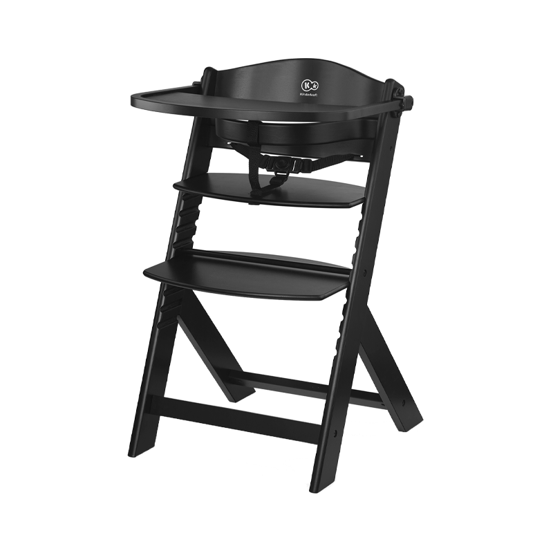 Kinderkraft Enock Highchair Black Age- 6 Months to 5 Years