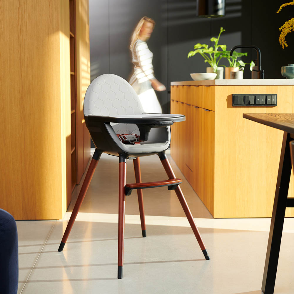 Kinderkraft Feeding High Chair Finix Ecru Age- 6 Months & Above