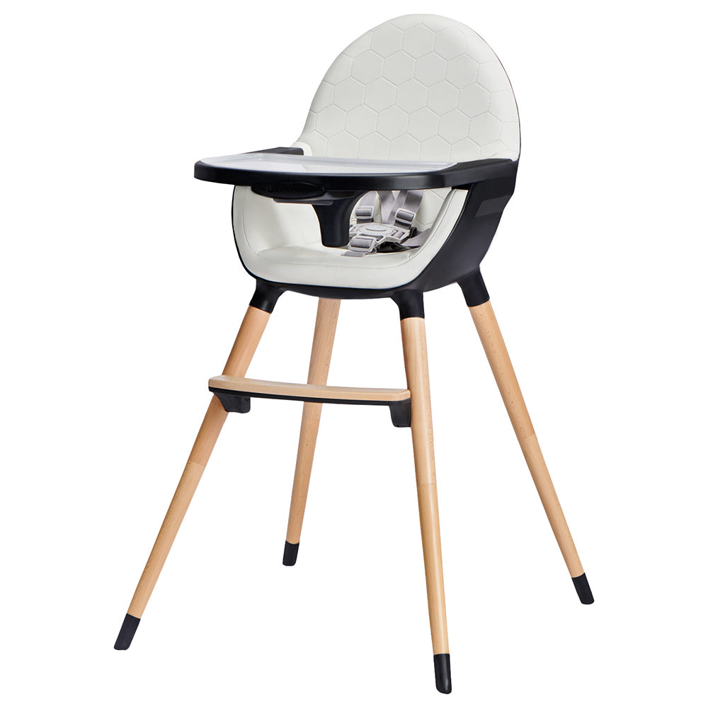 Kinderkraft Feeding High Chair Finix Ecru Age- 6 Months & Above