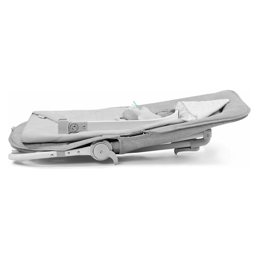 Kinderkraft  Felio 3-In-1 Rocker+Bouncer+Reclining Chair Stone Grey Age- Newborn & Above (Holds upto 18 Kg)
