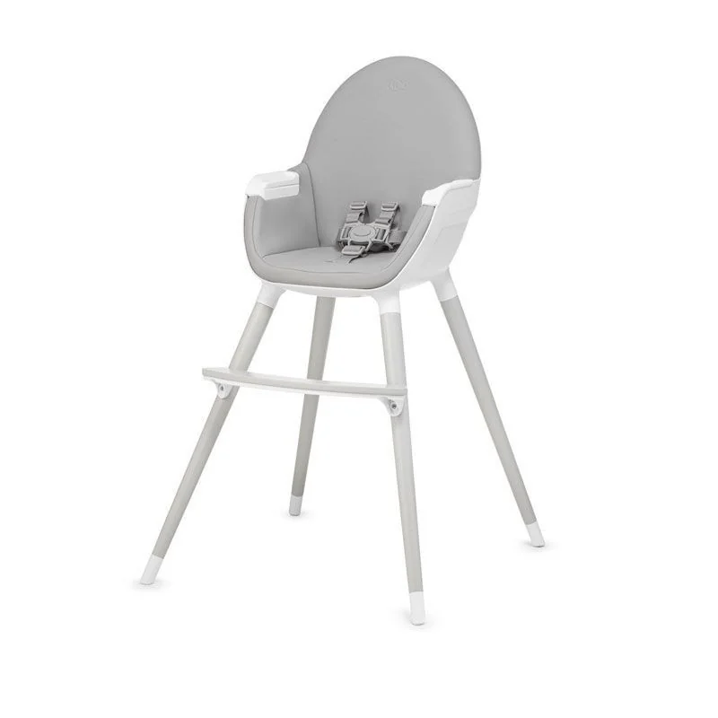 Kinderkraft Fini 2-in-1 Highchair with Grey Legs Age- 6 Months to 5 Years (Holds upto 15 Kg)