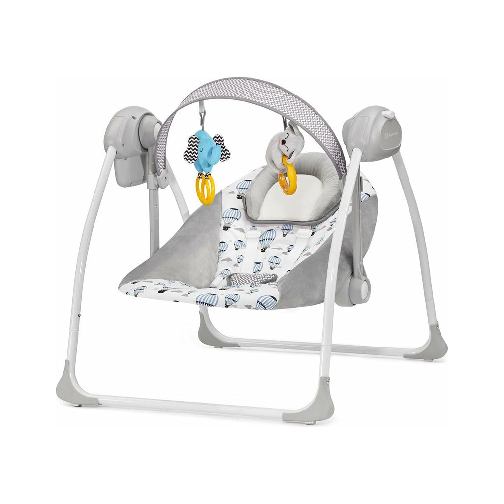 Kinderkraft Flo 2 in 1 Electric Swing Bouncer & Rocking Chair Mint Age- Newborn to 12 Months (Holds upto 9 Kg)