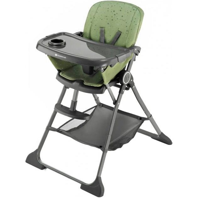 Kinderkraft Foldee Feeding Highchair Green Age- 6 Months to 36 Months