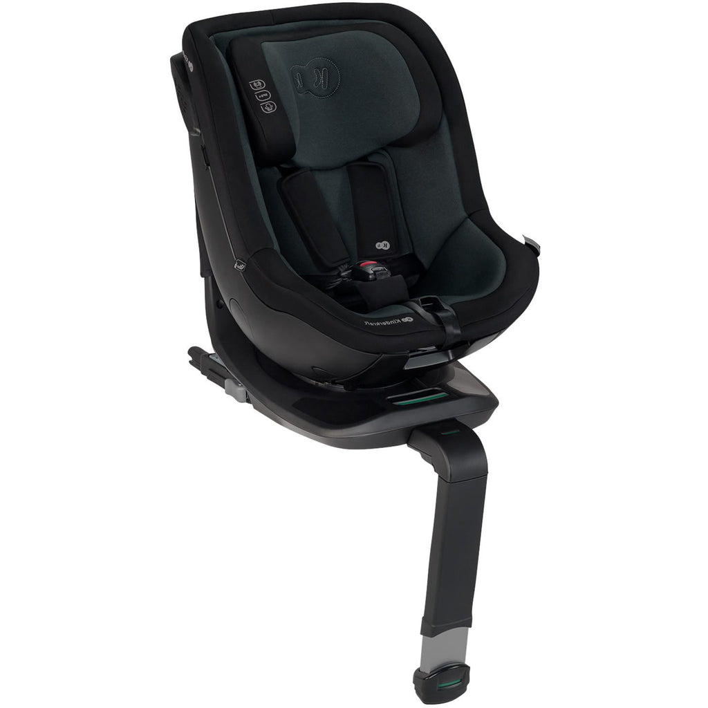Kinderkraft i-Guard 360 Swivel Car Seat Black Graphite Age- Newborn upto 18 kg (40-105-cm)