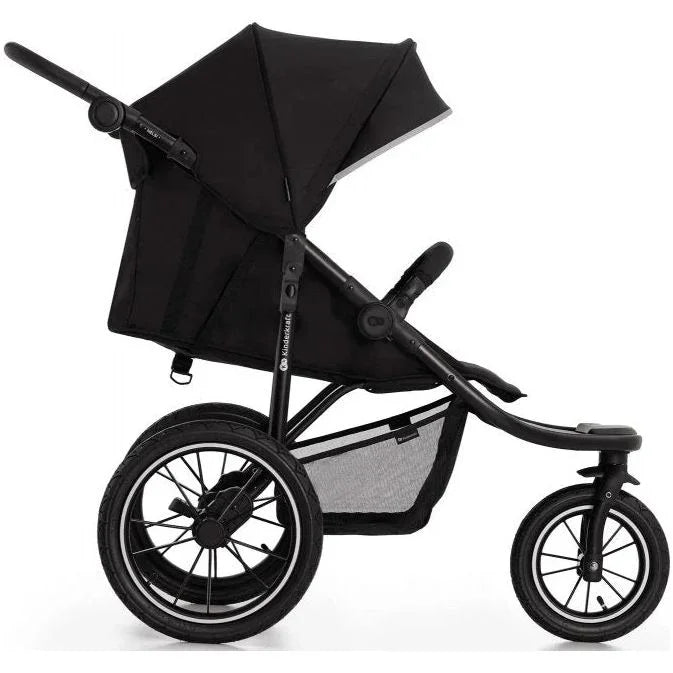 Kinderkraft HELSI  Stroller Deep Black Age- Newborn & Above (Holds upto 22 Kg)