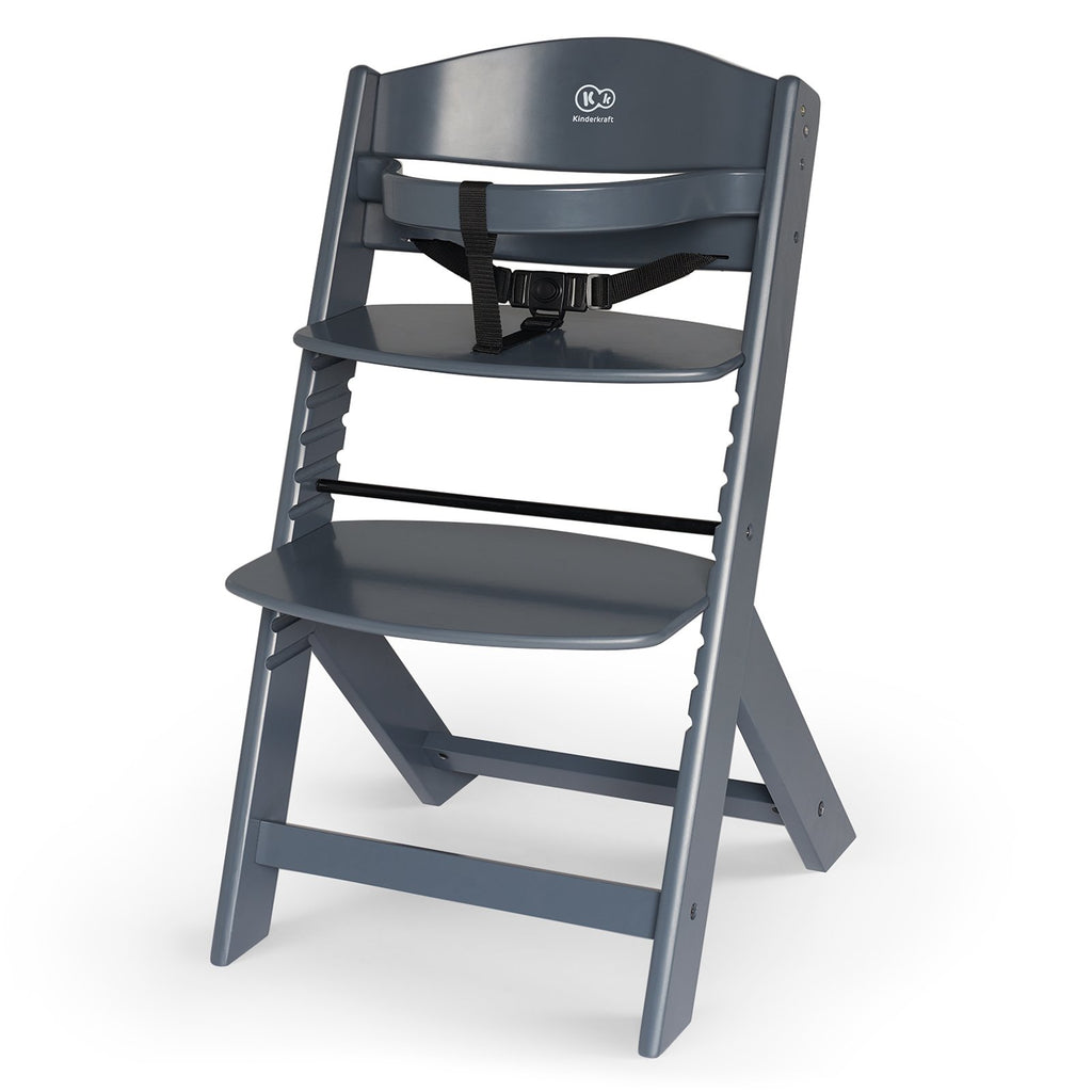 Kinderkraft High Chair Enock Wooden Age 6M-5Y