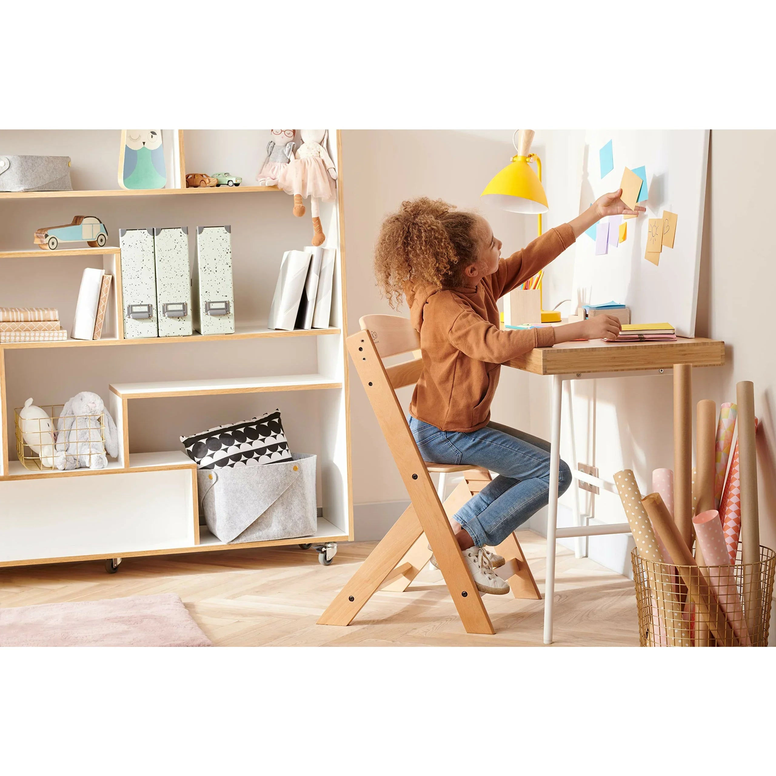kinderkraft enock vs stokke Kinderkraft High Chair Enock Wooden Age 6M-5Y
