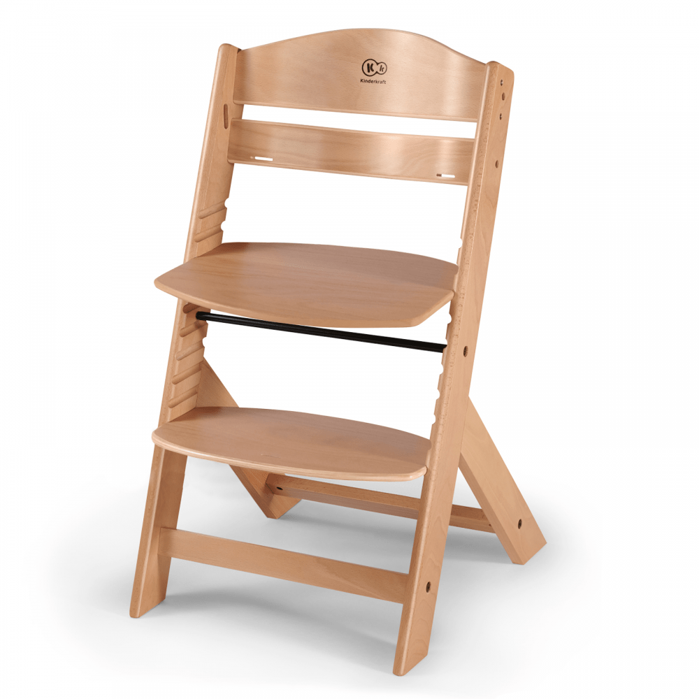 Kinderkraft High Chair Enock Wooden Age 6M-5Y