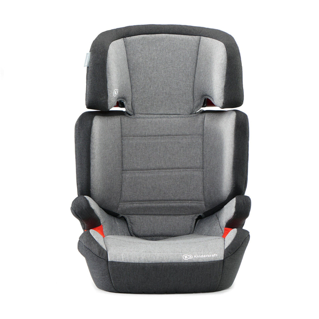 Kinderkraft Junior Fix Car Seat Isofix Black/Grey Age- 12 Months & Above (Holds from 15 to 36kg)