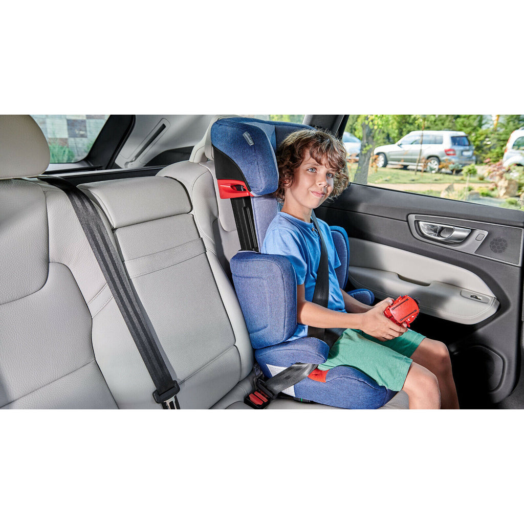 Kinderkraft Junior Fix Car Seat Isofix Black/Grey Age- 12 Months & Above (Holds from 15 to 36kg)